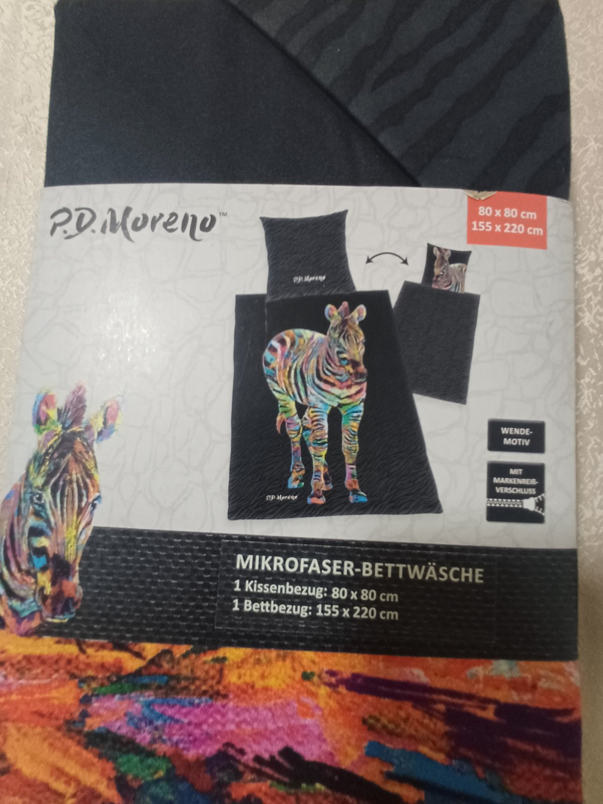 Posteljina Zebra 100% poliester