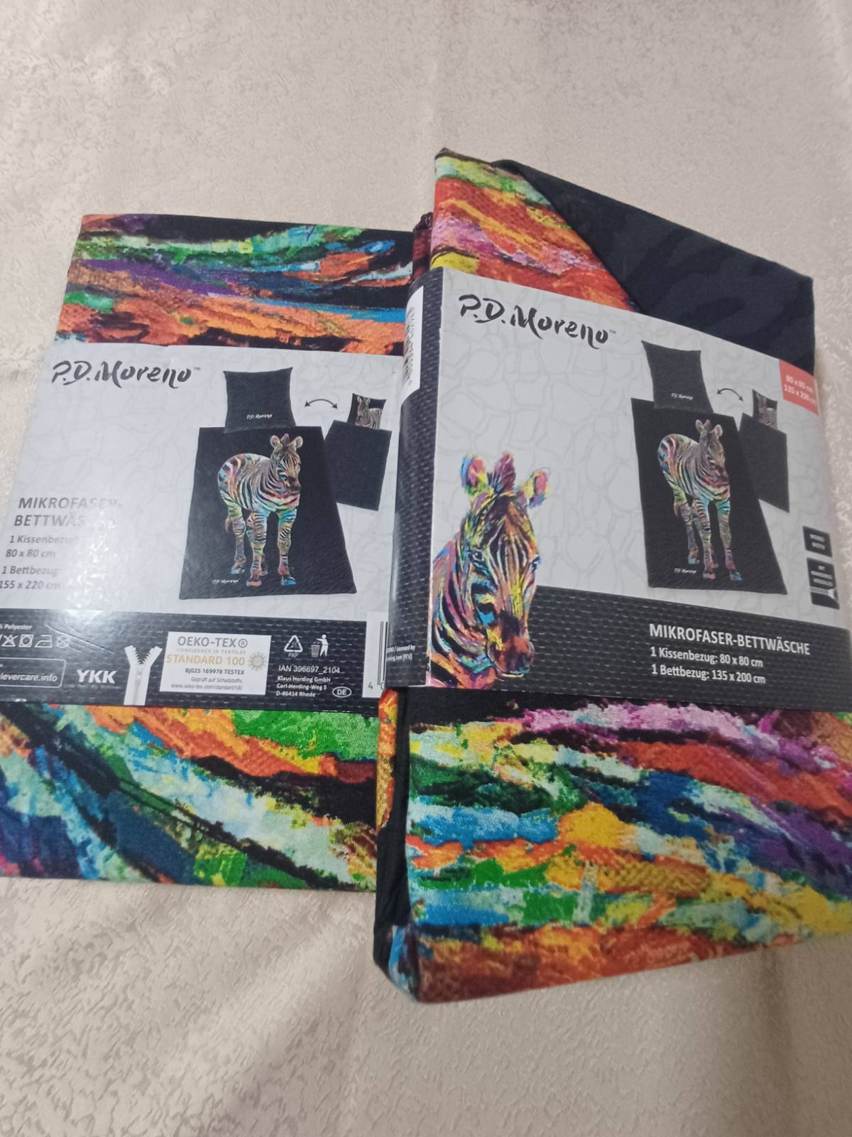 Posteljina Zebra 100% poliester