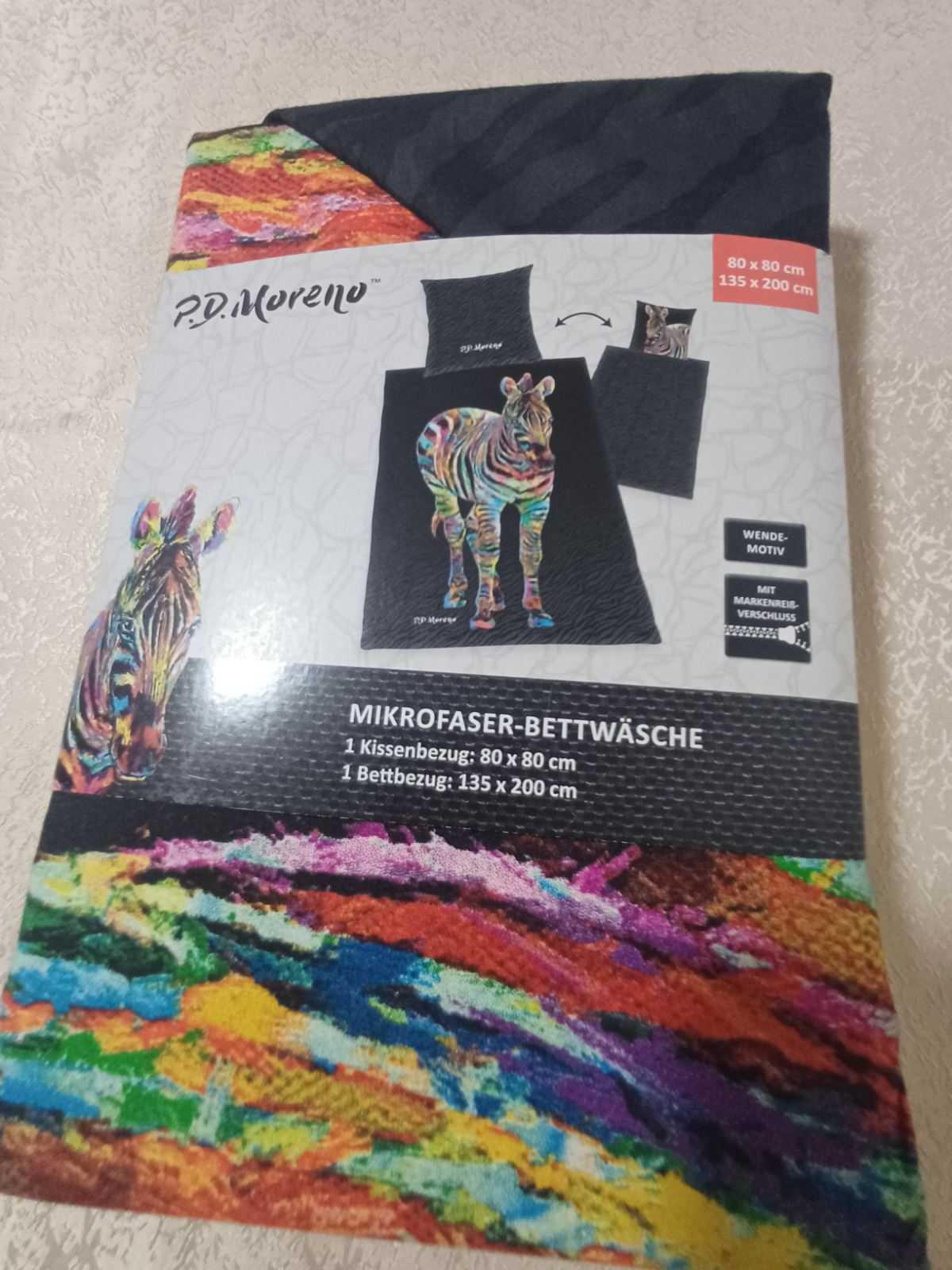 Posteljina Zebra 100% poliester