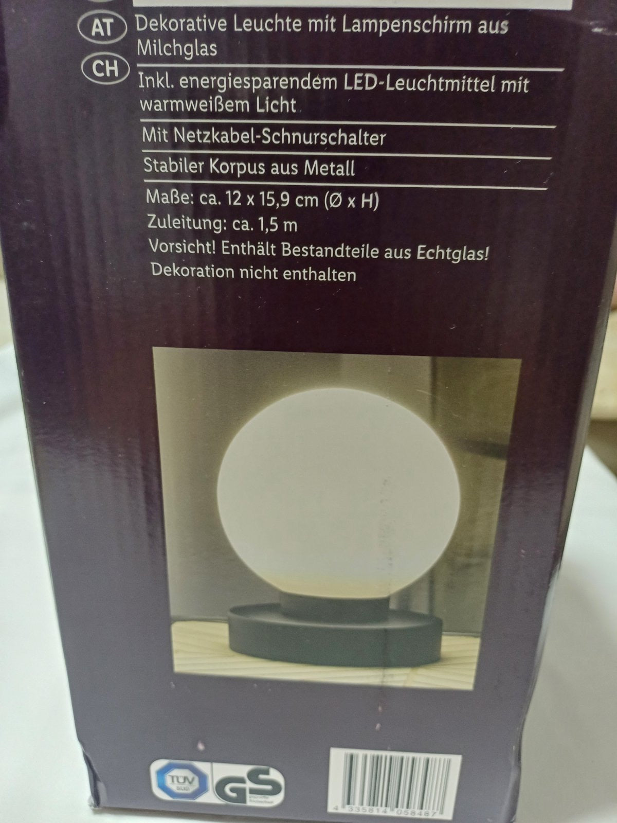 Stolna led lampa
Dimenzije:12x15.9