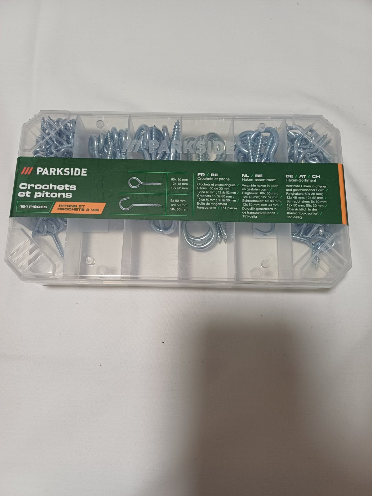 Set kuka 151/1 za kačenje
6 veličina
Dimenzije:
60x30 mm
12x48 mm
12x52 mm
5x80 mm
12x50 mm
50x30 mm