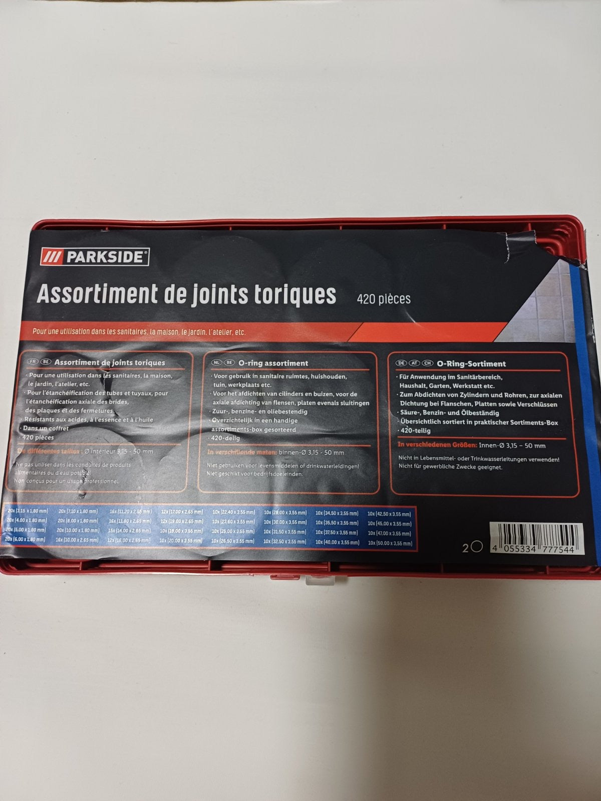 O-ring set gumica 420/1