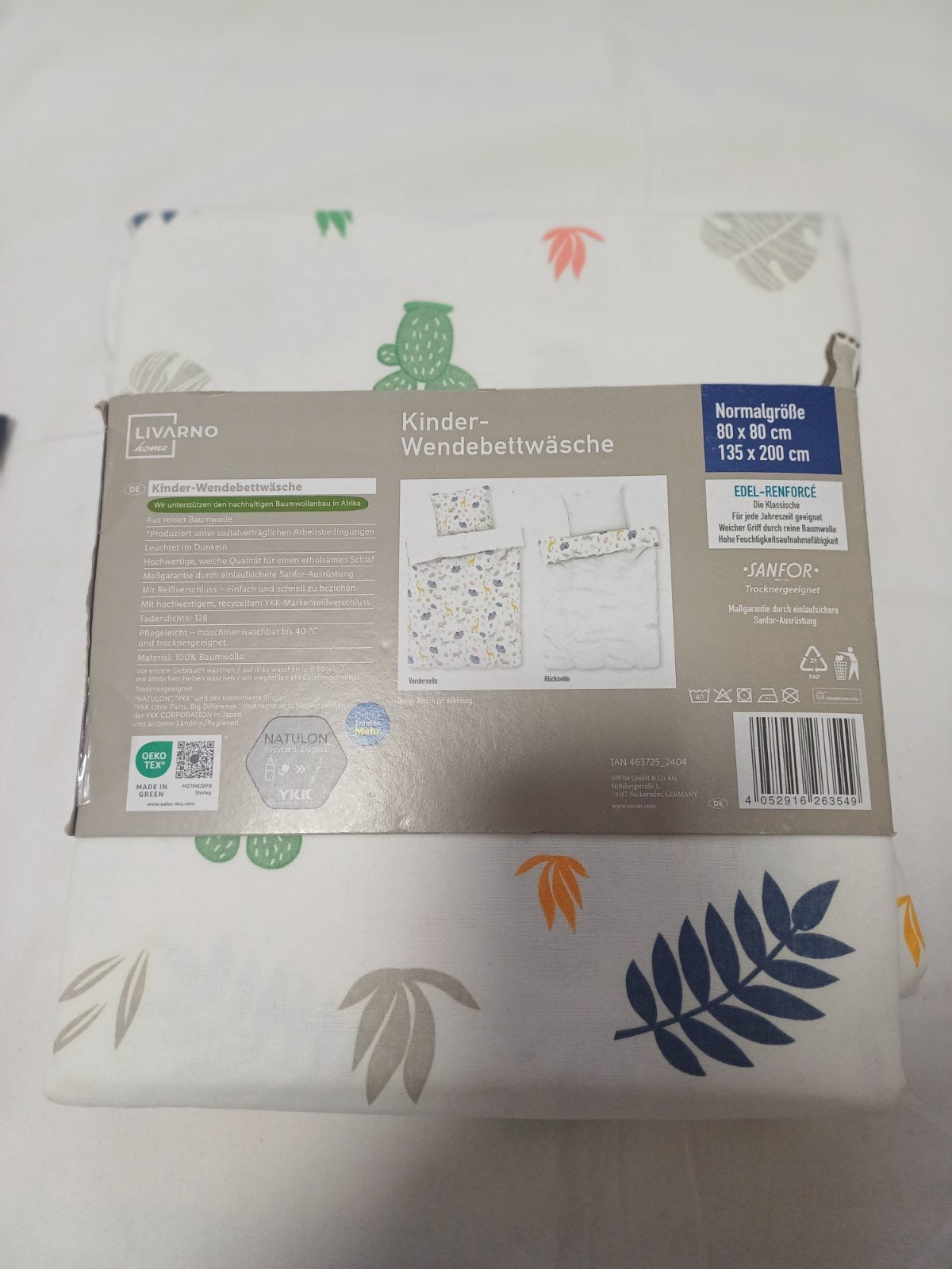 Posteljina za djecu
Dezen figurica koje svijetle u mraku
Dimenzije: 80x80
135x200