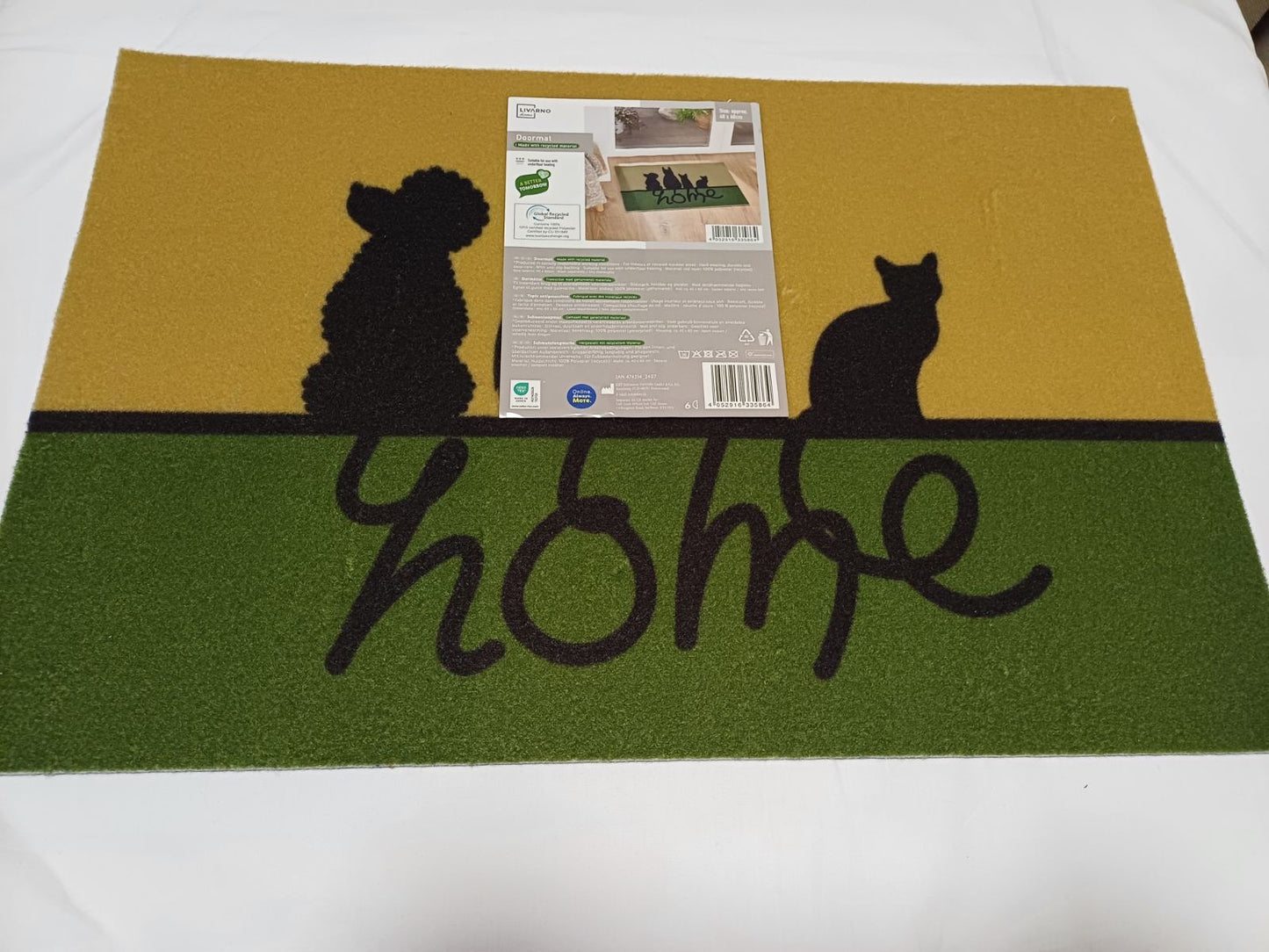 Otirač
Za unutrašnju upotrebu ili natkrivene vanjske prostore
Protuklizna podloga
Dimenzije:40x60 cm
Dostupno 4 komada
