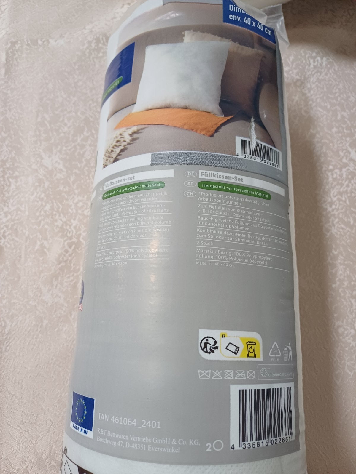 Jastuk za dekoraciju 2/1 40x40