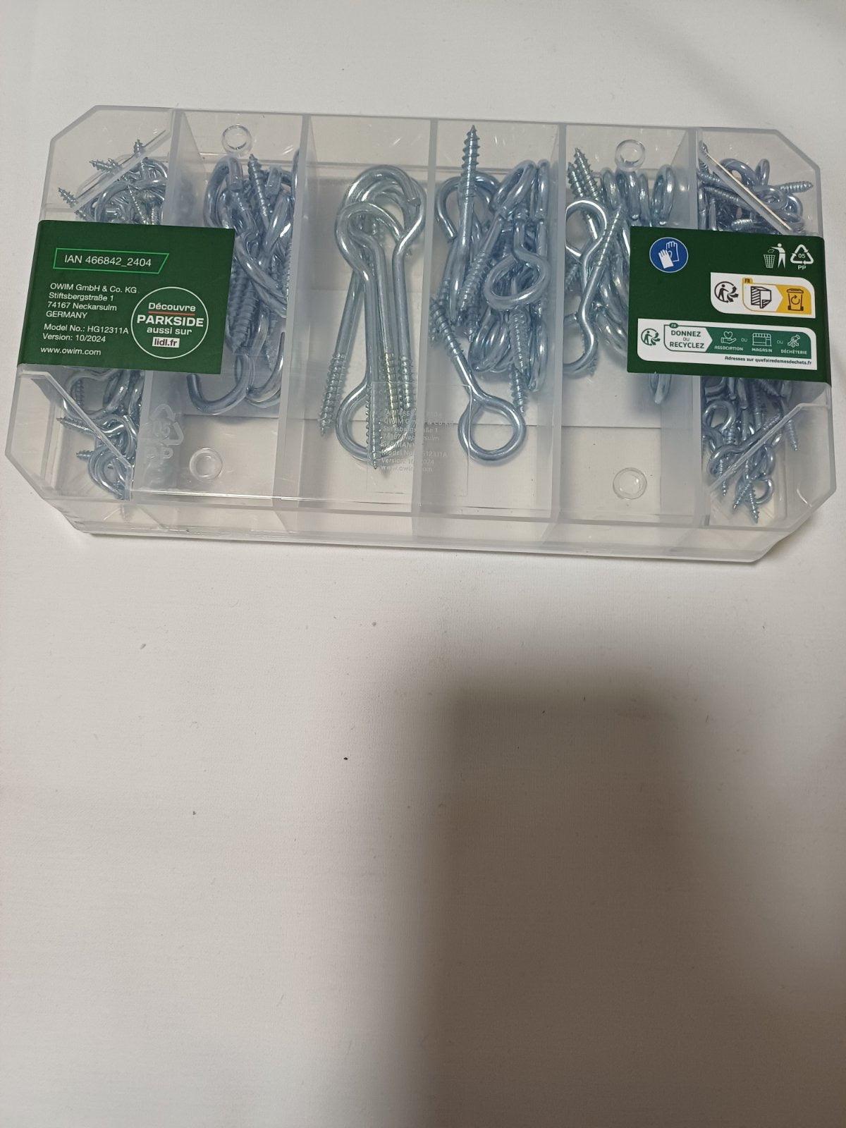 Set kuka 151/1 za kačenje
6 veličina 
Dimenzije:
60x30 mm
12x48 mm
12x52 mm
  5x80 mm
12x50 mm
50x30 mm