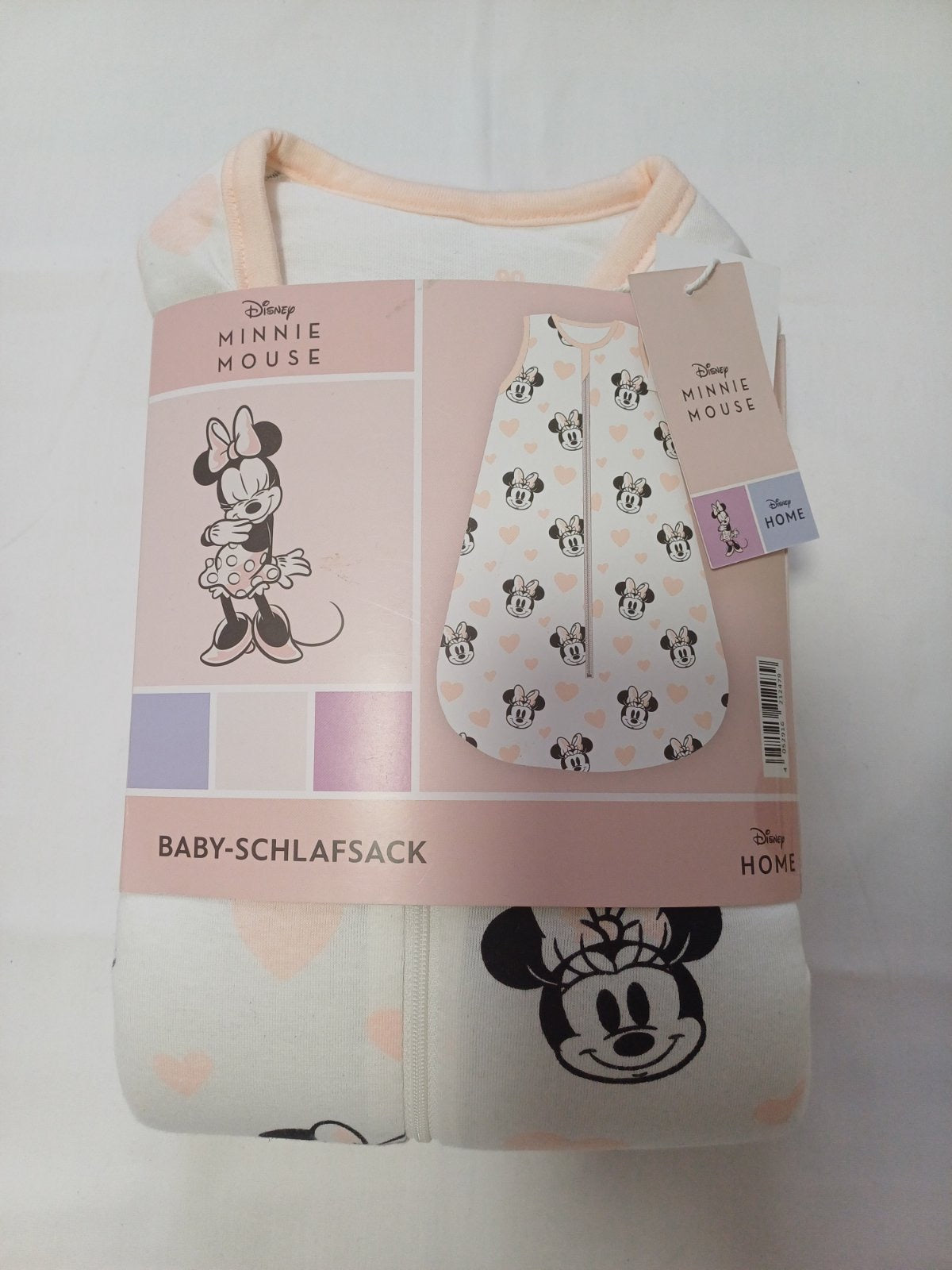 Vreća za spavanje za bebe
Minnie Mouse
100%pamuk 
Dostupno:
3-6 mjeseci  2 komada
6-18 mjeseci 2 komada